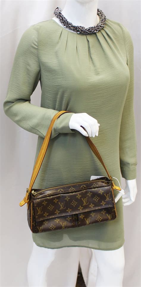 louis vuitton monogram canvas viva cite mm genuine|authentic louis Vuitton Monogram.